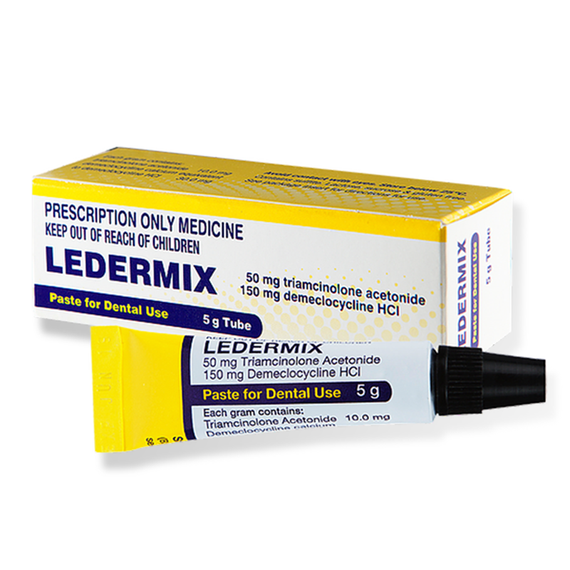 Ledermix **Buy Ledermix Paste**Receive Free 1 ea Cement,Hardner & Dropper**