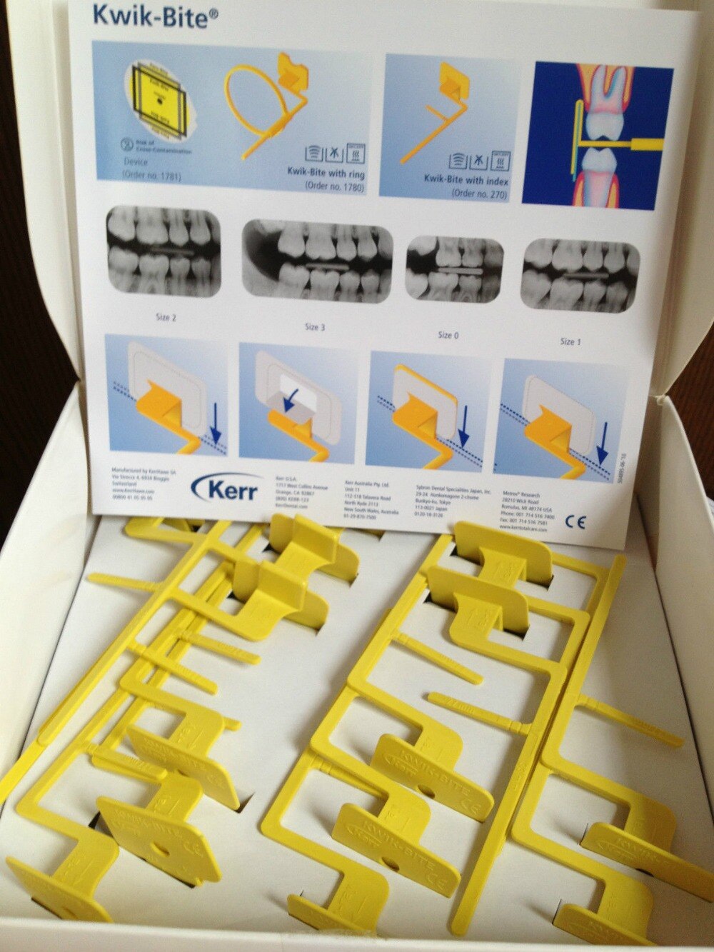 X-Ray Holders (Hawe Solutions)  **BUY 3 PACKETS X-RAY HOLDERS RECEIVE 1 FREE**BONUS FROM KERR**