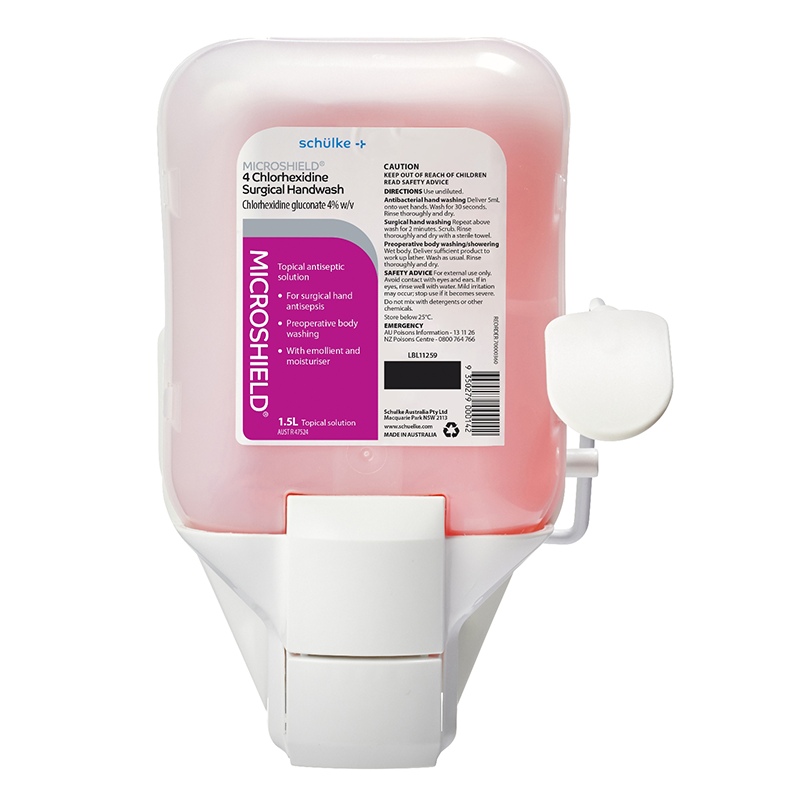 Microshield 4 - Surgical Hand Wash - Skin Cleanser - 4% Chlorhexidine