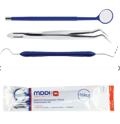 Periodontal Examination Kit- 3 Piece