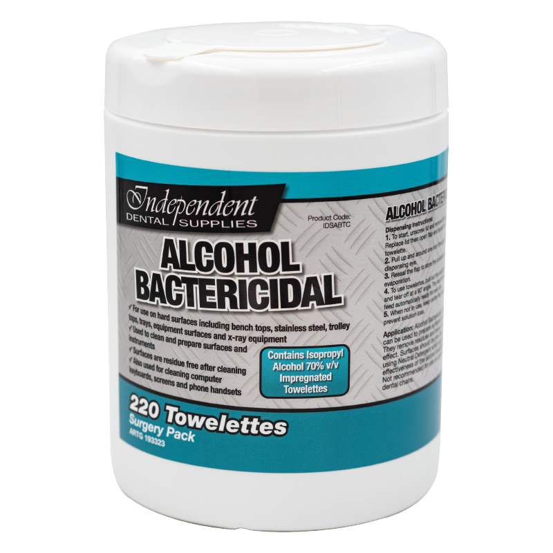Alcohol Bactericidal Towelettes