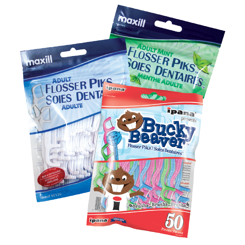 Flosser Piks **Buy 5 Get 1 Free or Buy 20 Get 8 Free**