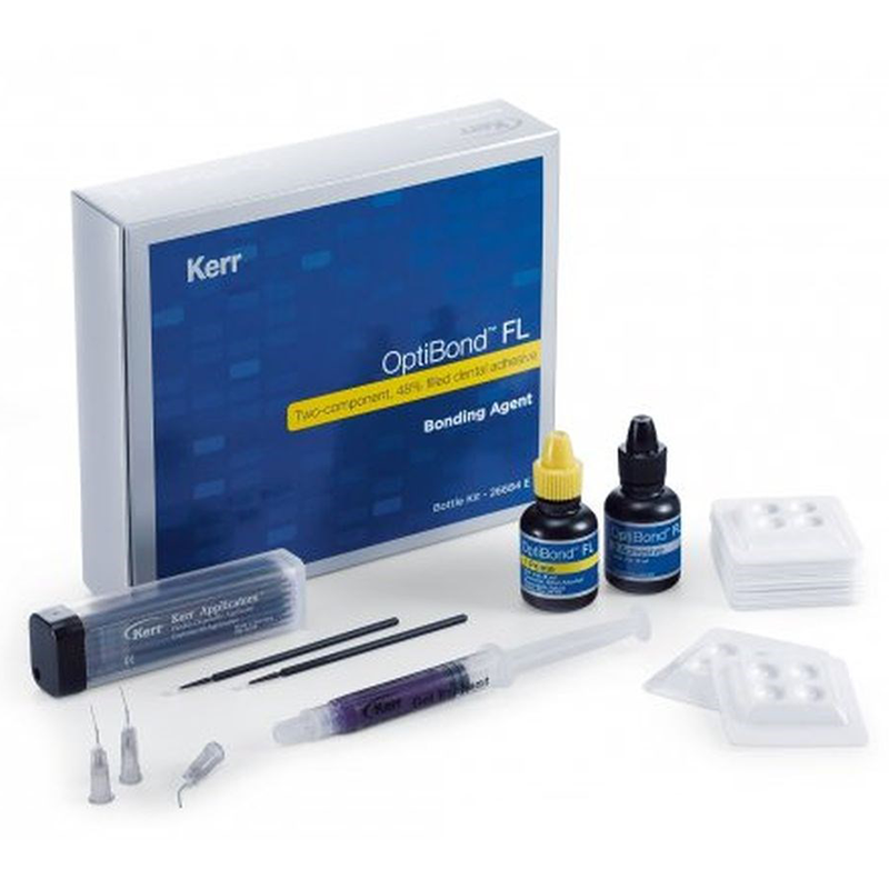 Optibond FL - Bottle Intro Kit **BUY 2 OPTIBOND - RECEIVE 1 X SIMPLISHADE BULK FILL OR BULK FILL FLOW SYRINGE FREE FROM KERR - PROMO CODE:Q2202502**
