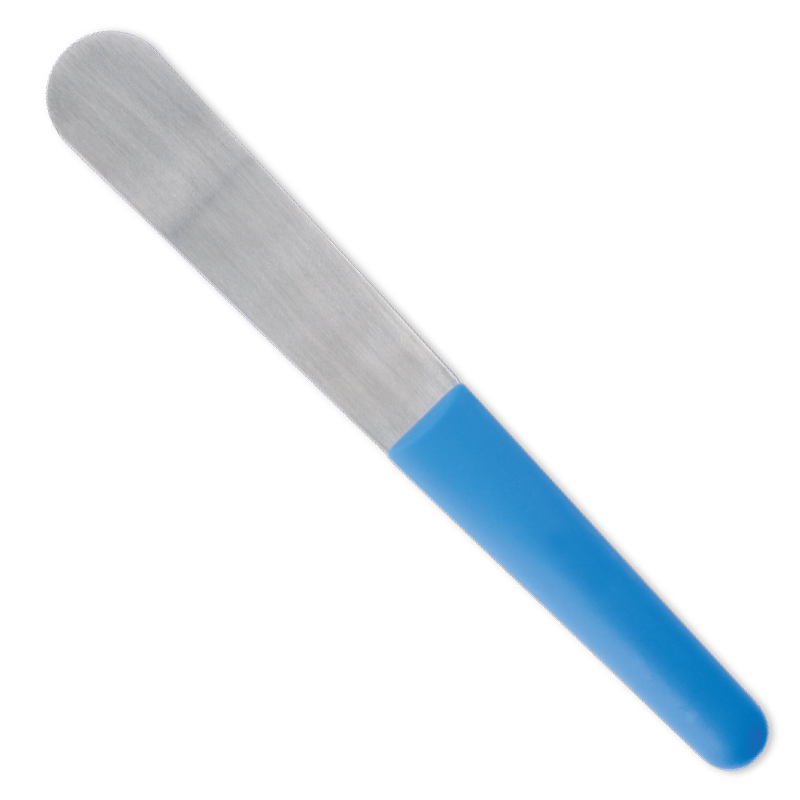 Alginate/Plaster Spatula-AS455 - Metal - Curved