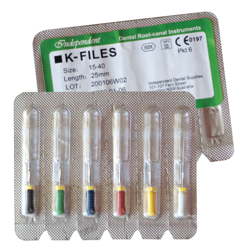 Sterile K-Files - Stainless Steel - 31mm** BUY 5 THE SAME GET 1 FREE!**