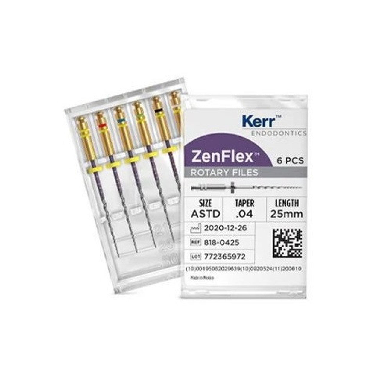 Zenflex Niti Shaping Files - 25mm 0.4/0.6  ** BUY 3 ZENFLEX - RECEIVE THE SAME FREE FROM KERR - PROMO CODE:Q2202507 **
