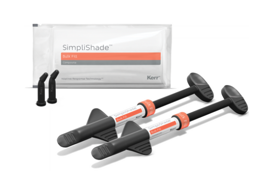 Simplishade - Bulk fill Syringe *** BUY 3 SIMPLISHADE - RECEIVE 1 X OPTIBOND UNIVERSAL REFILL FREE FROM KERR***