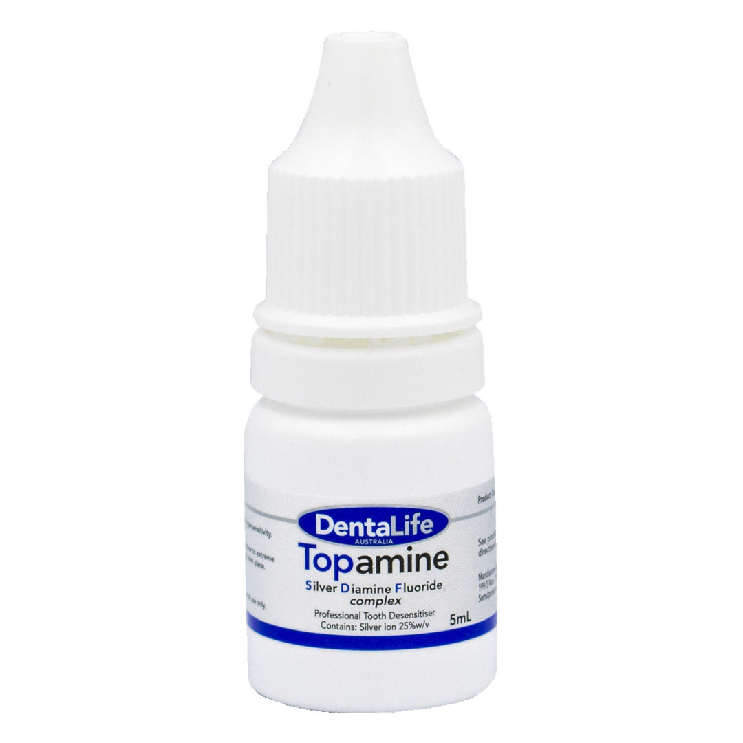 ** NEW ** Dentalife Topamine Silver Diamine Fluoride Complex 5ml Bottle
