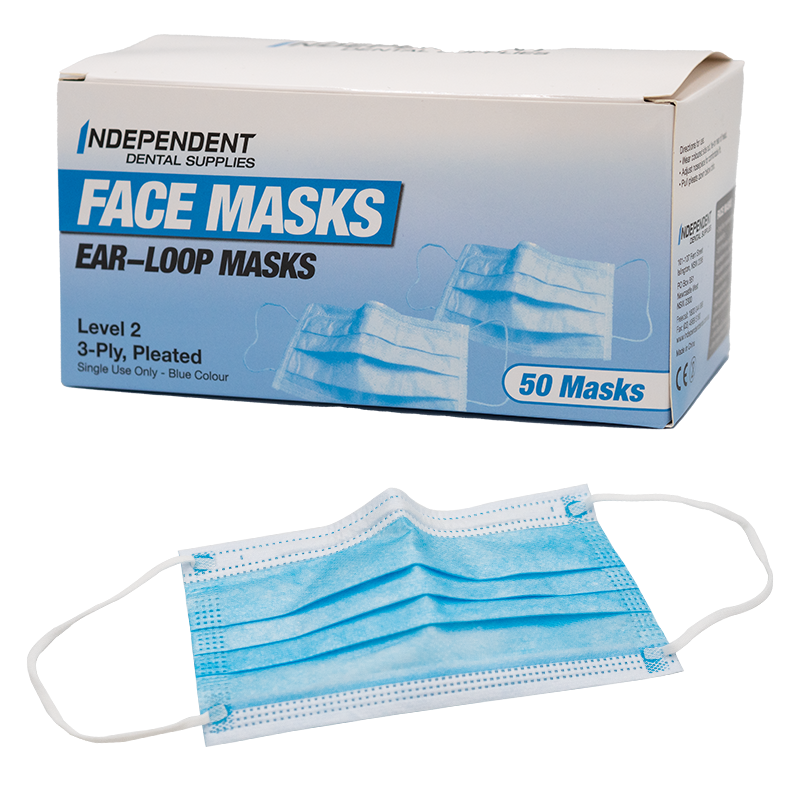 Face Masks - Earloop - Level 2 **BUY 5 GET 1 FREE, BUY 10 RECEIVE 3  FREE**