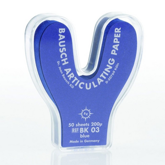 Articulating Paper - Horseshoe - Blue - 200u - BK03