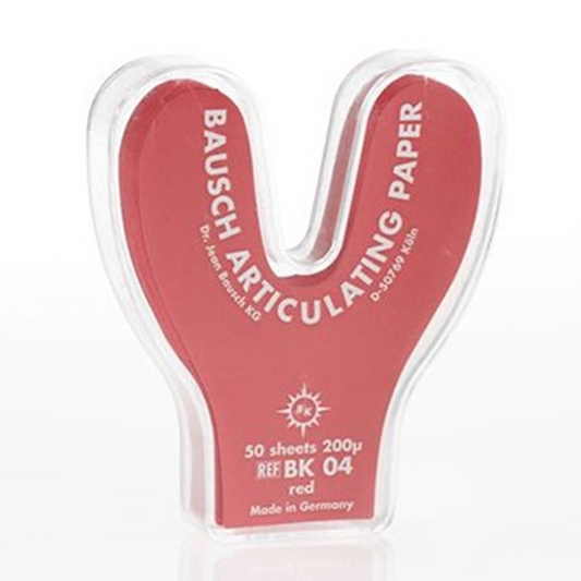 Articulating Paper - Horseshoe - Red - 200u - BK04