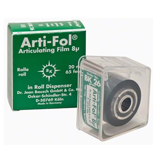 Arti-Fol - Plastic w/Dispenser - 2/S 22 mm - Green 8u - BK26