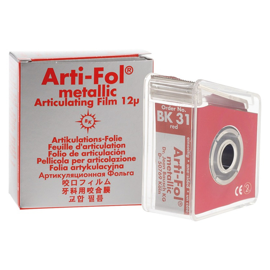 Arti-Fol - Metallic w/Dispenser - 1/S 22 mm - Red 12u - BK31