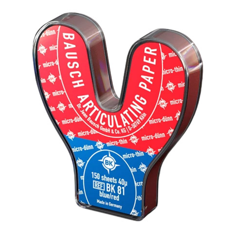 Articulating Paper - Horseshoe - Blue/Red - 40u - BK81
