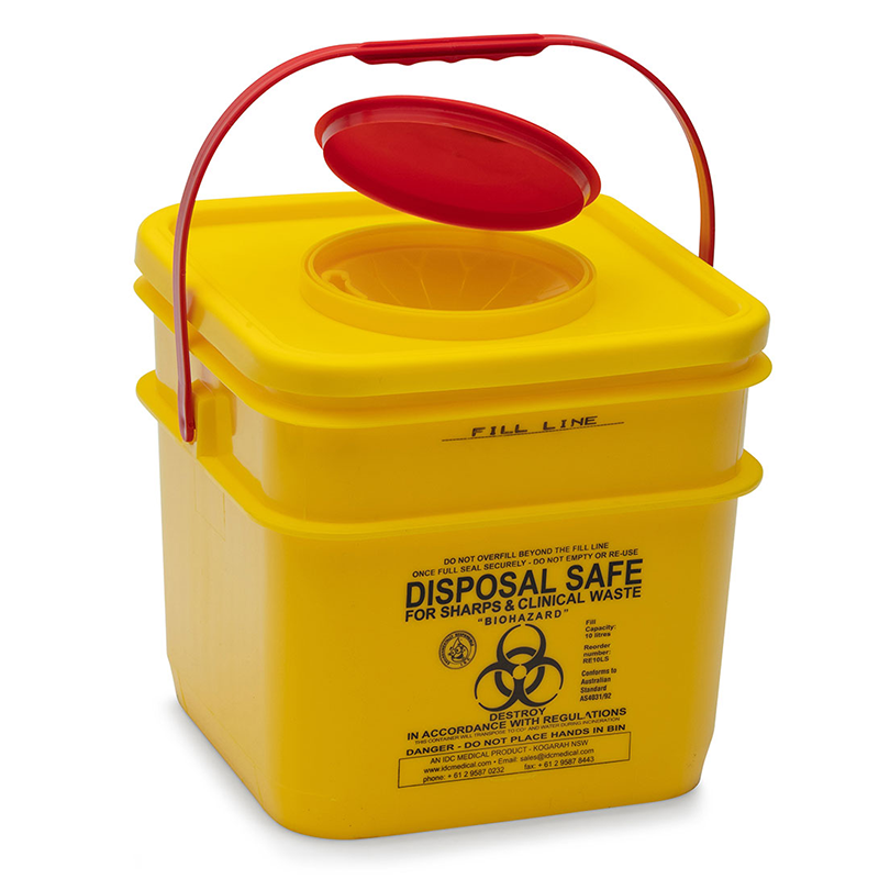 Medical Action Sharp Containers Rack Sharps Medical Container – Independent Dental Supplies