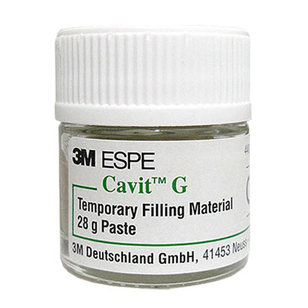 Cavit Temporary Filling Material Glass Jar Independent Dental