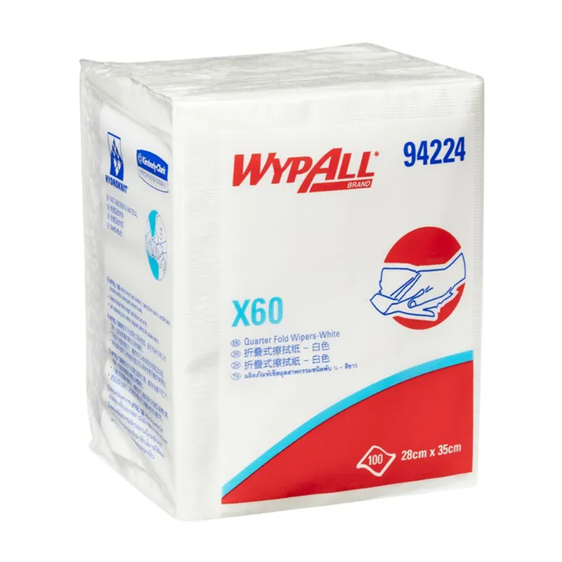 WypAll - X60 - Quarter Fold Wipers