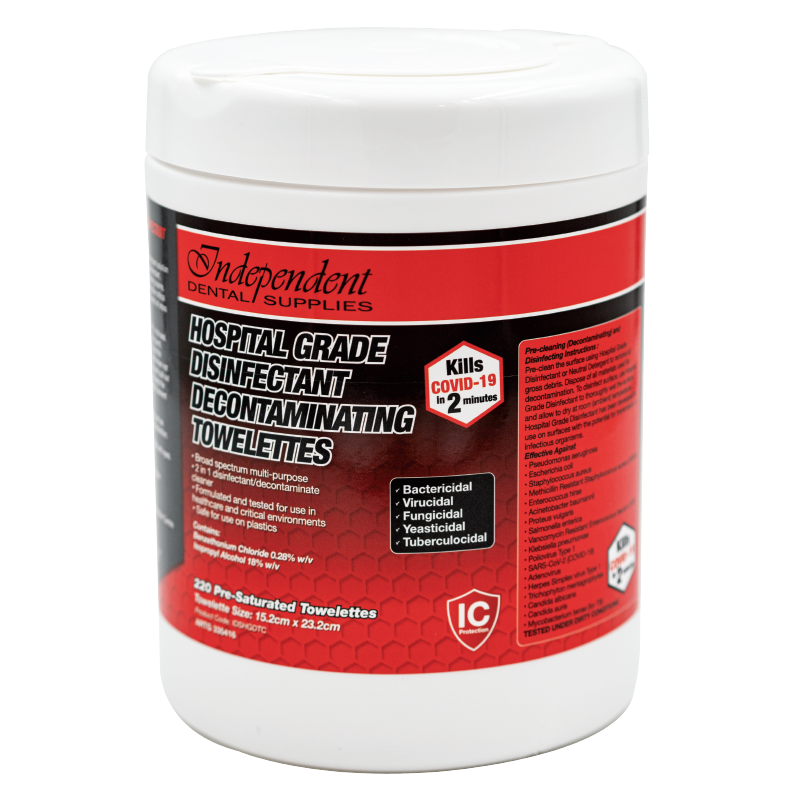 Hospital Grade Disinfectant - Towelettes