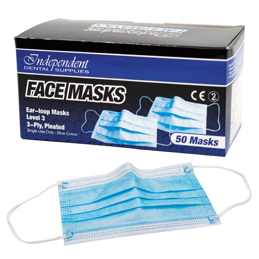 Face Masks - Earloop - Level 3 **PRICE DROP**BUY 5 RECEIVE 1 FREE**BUY 30 RECEIVE 10 FREE**