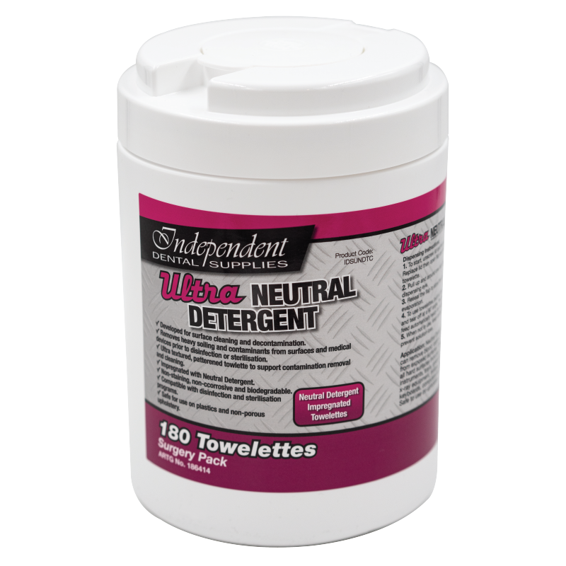 Neutral Detergent Towelettes - Ultra ** Buy 5 get 1 Free **