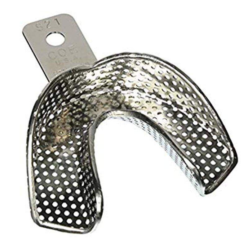 Impression Trays - Stainless Steel - Perforated - Quadrant Trays