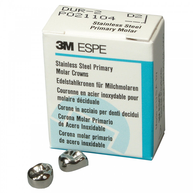 Molar Crowns - Primary  - Stainless Steel
