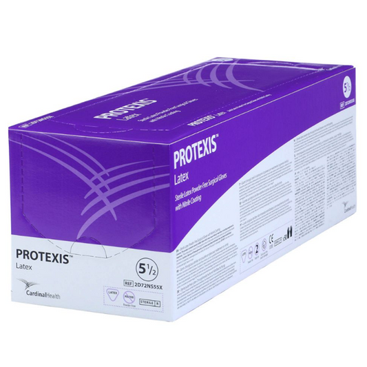 Protexis - Latex (Powder Free) Sterile Surgical Gloves - Brown