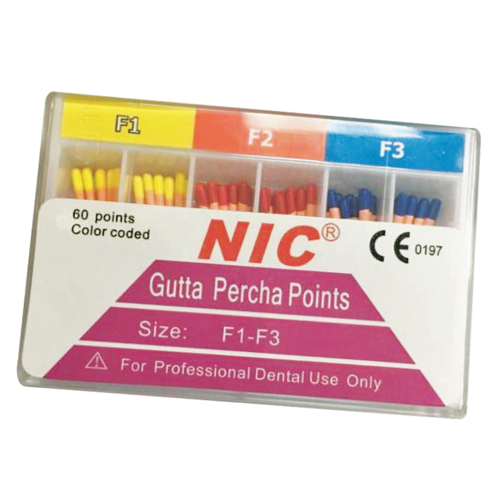 Gutta Percha PointsF1,F2,F3 Independent Dental Supplies