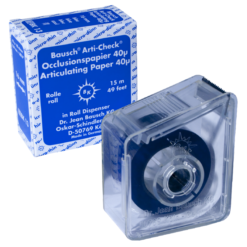 Articulating Paper - Rolls - 16 mm Wide -Dispenser - Blue - 40u - BK13