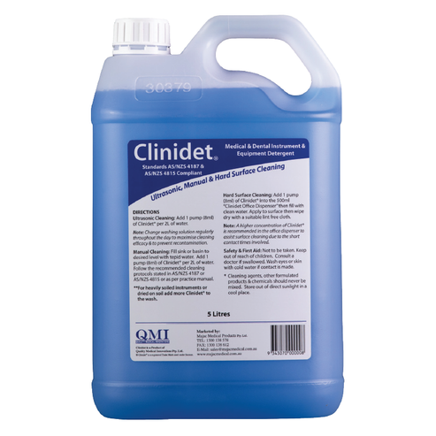 Clinidet **BUY 3 X 5L BOTTLES, GET 1 FREE** – Independent Dental Supplies