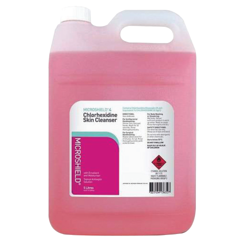 Microshield 4 - Surgical Hand wash Skin Cleanser- 4% Chlorhexidine ...