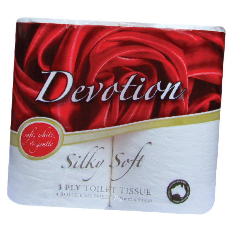 Devotion Silky Soft Toilet Paper - Swan