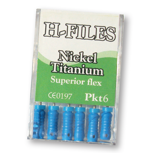 H-Files - Nickel Titanium - 25mm** BUY 5 THE SAME GET 1 FREE!**