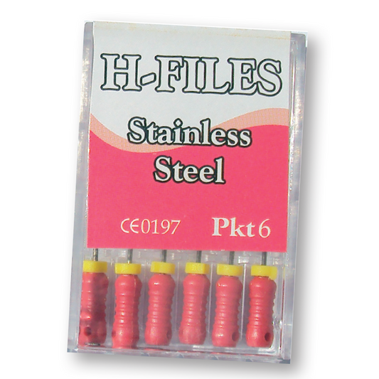 H-Files - Stainless Steel - 21mm ** BUY 5 THE SAME GET 1 FREE!**