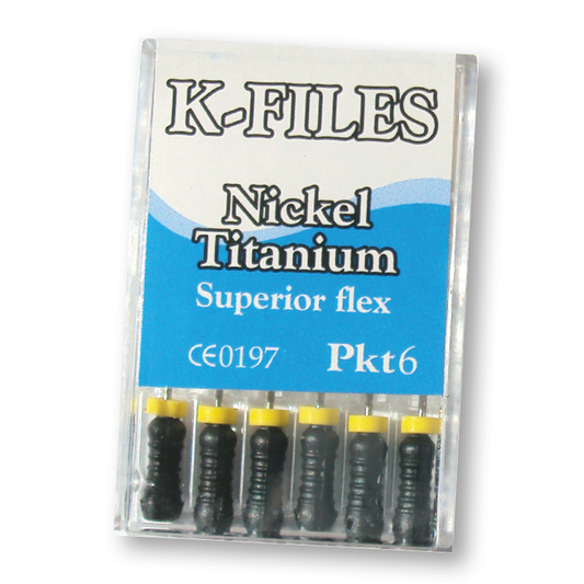 K-Files - Nickel Titanium - 25mm** BUY 5 THE SAME GET 1 FREE!**